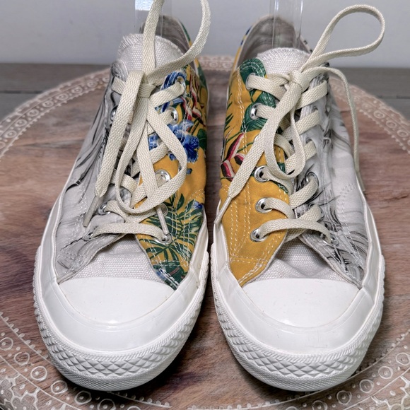 Converse Chuck 70 Renew Low Top Recycled Hawaiian Shirts Two Sided Size 7‎ M 9W - Picture 3 of 12